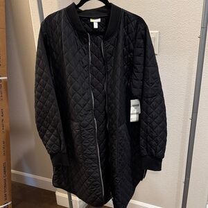 Zella Black Quilted Puffer Jacket from Nordstrom